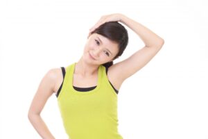 首のストレッチのやり方